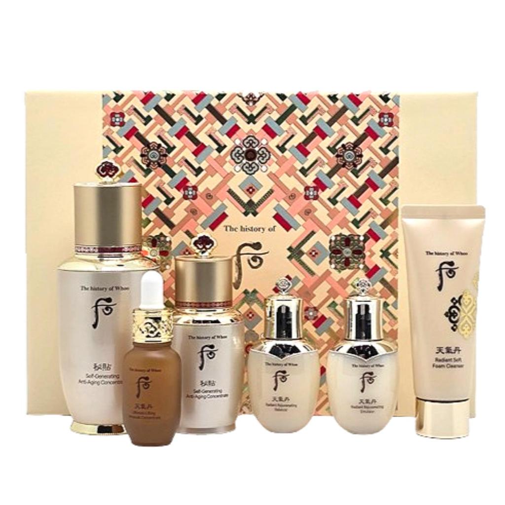 The history of whoo Bichup Selvgenererende Aldringsbekjempende Konsentrat Spesielt 2 stk Sett | Koreansk Luksuriøs Rynkereduserende & Oppstrammende Hudpleieduo