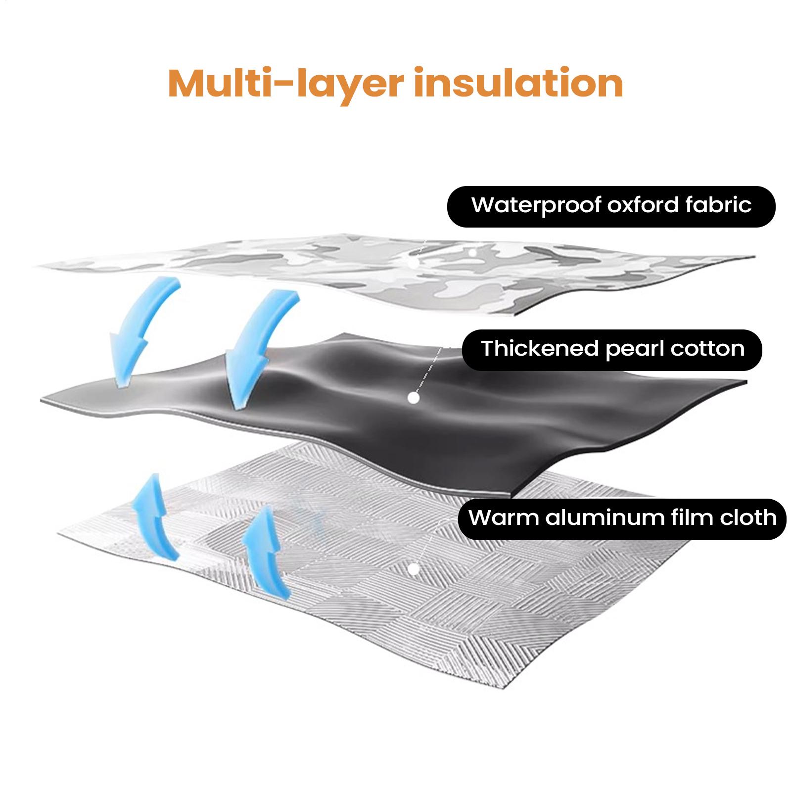 

Cat House Waterproof Outdoor Winter Warm Pet Cat Cave Sleeping Beds Tent Home Foldable and Washable for Small Dog Puppy Supplies M
