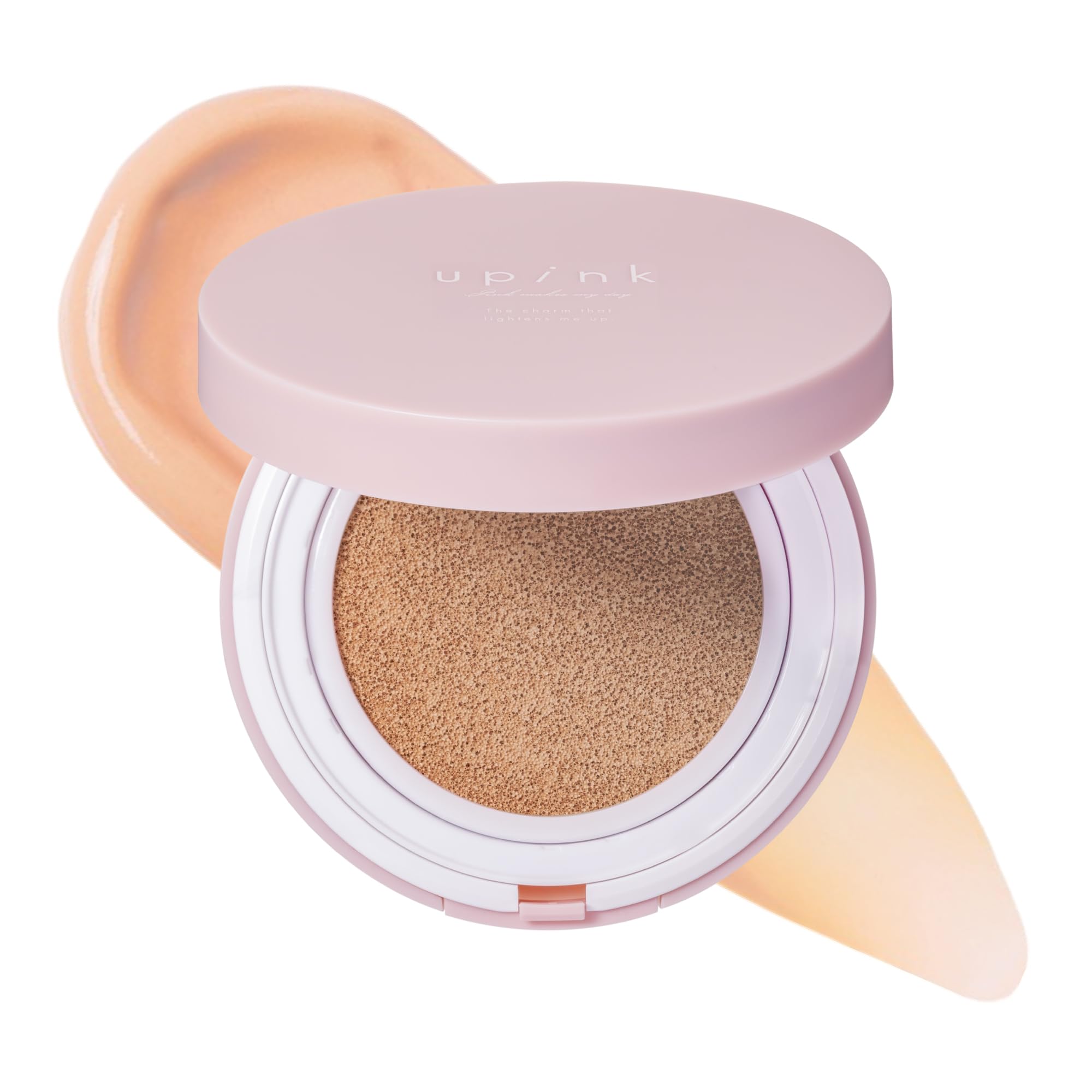 

upink Cover Glow Cushion 02 Natural Beige 12g Cushion Foundation High Coverage Glow [Official] & [SPF40 PA+++] /