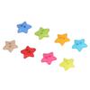 200Pcs Star Buttons Colorful Unique Design Cute Small Decorative Buttons for Sewing Decoration DIY Crafts