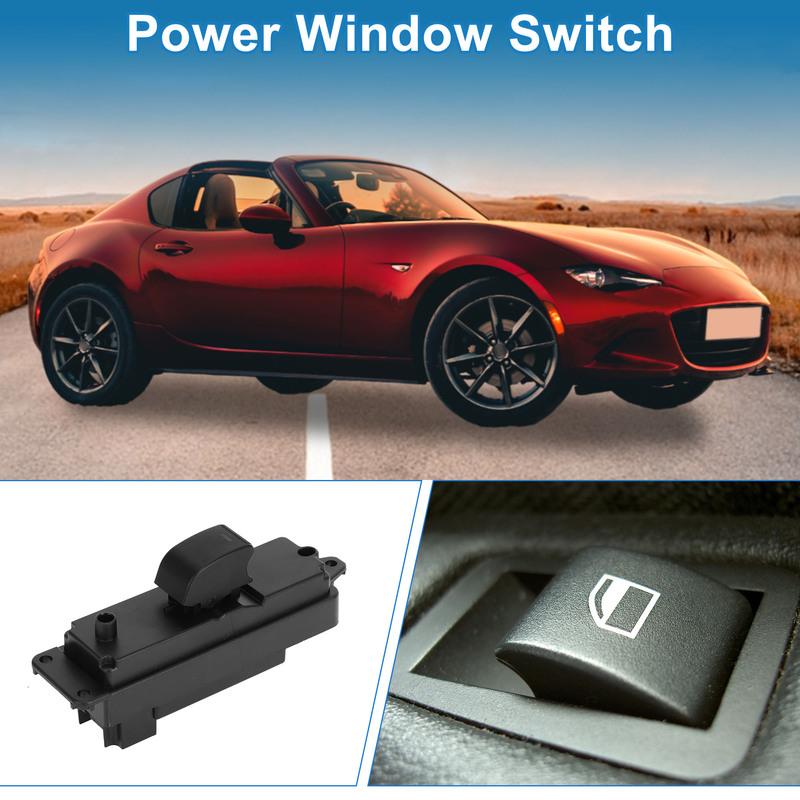 X Autohaux Rear Left Side Power Window Switch for Mazda Evolution Window Control Switch