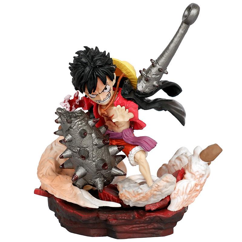 ONE PIECE Animation Figure Straw Hat Group G5 Luffy Sanji Sauron Aisi Daiwa Two-dimensional Model Figure Ornament