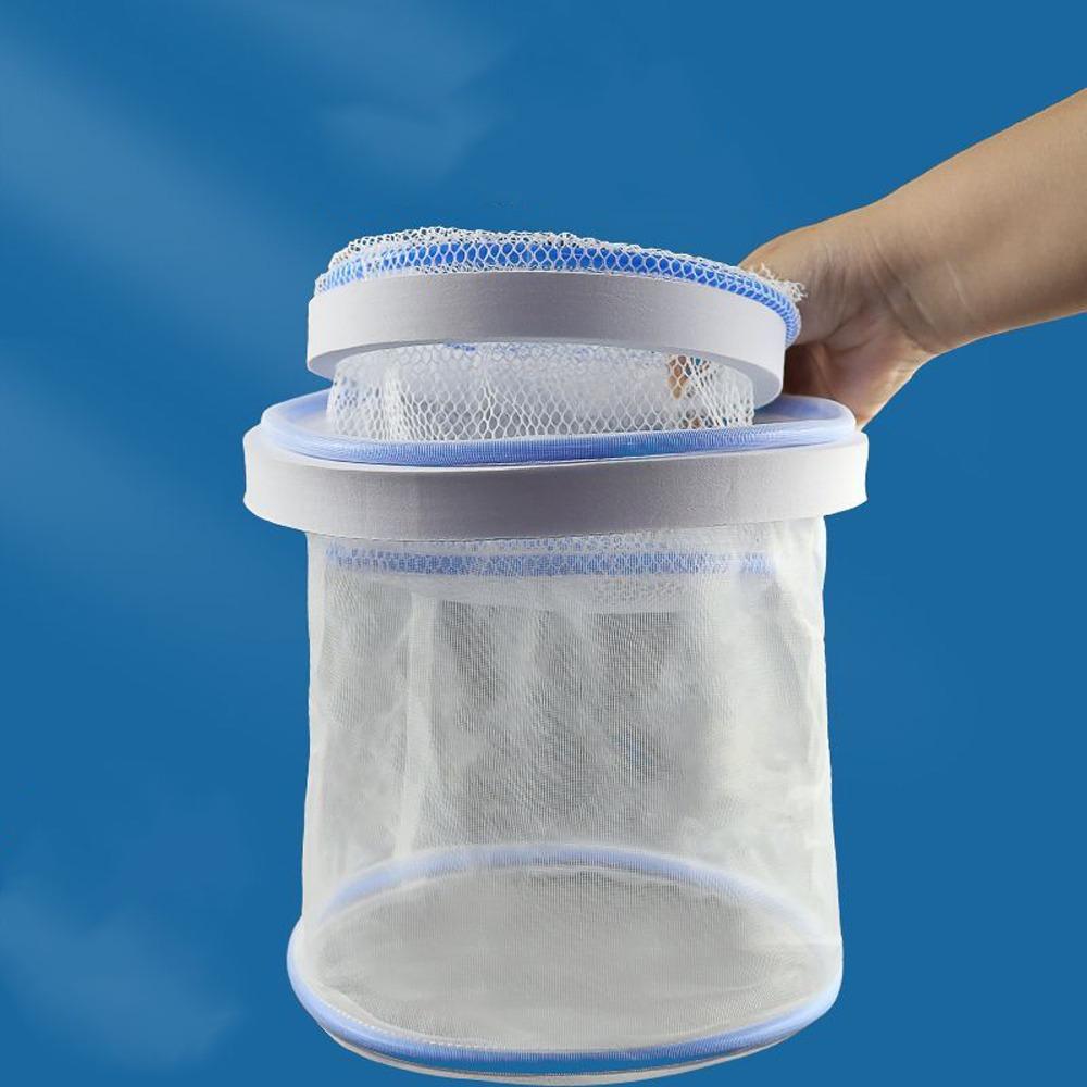 Ventilated Guppy Breeding Net Nylon Breeding Net Floating Fish Net Home Aquarium