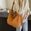 Cotton Canvas Bag Female Student Messenger Bag Class Cloth Bag Commuter Bag Large Capacity Cloth Bag Japanese Shoulder Bag