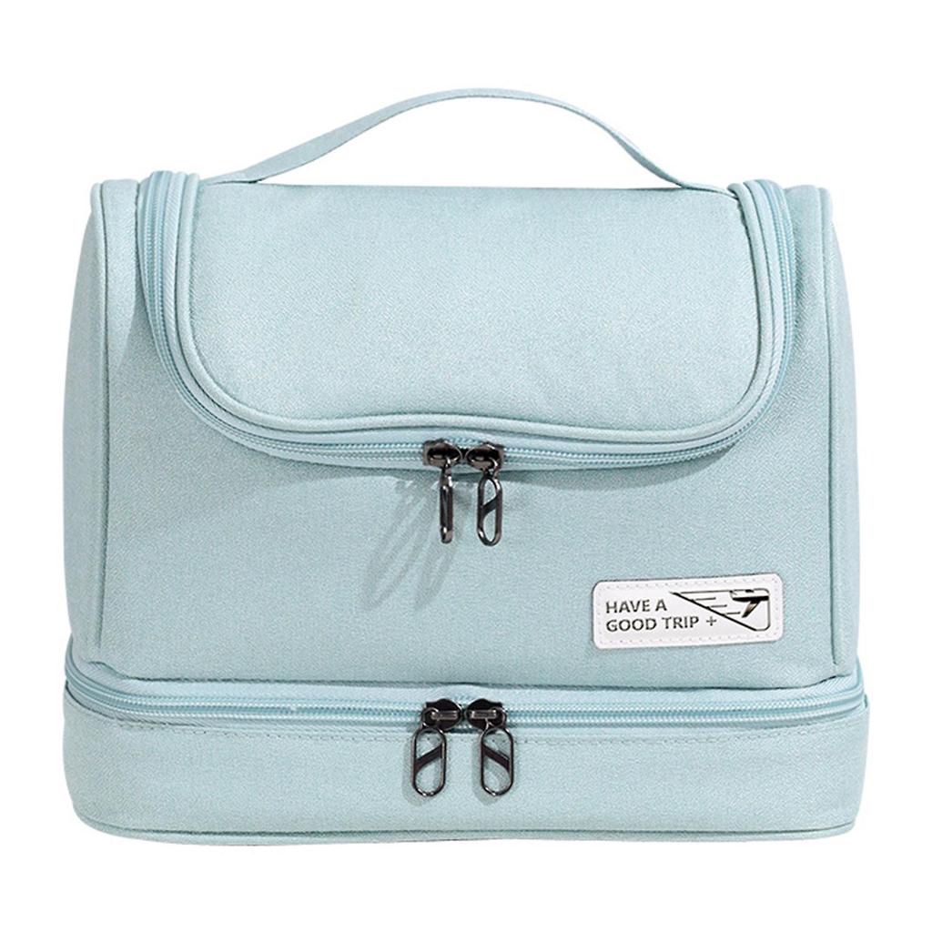 Simple Wet Dry Separation Toiletry Storage Bag Large Capacity Lightweight Wash Bag for Home Hotel Makeup Less