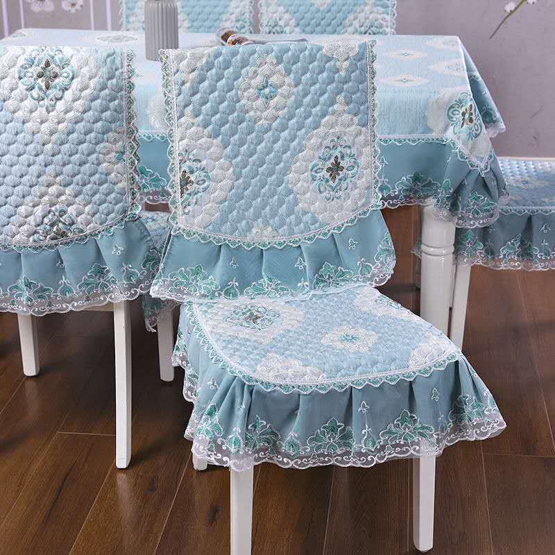 4 шт. высококачественный чехол для стула на обеденный стол с растениями и цветами, скатерть, подушка для стула, бытовой нескользящий чехол для сиденья для обеденного стола, универсальный коврик 4 seat cushions 4 backrests