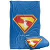 Superman Take Me Home Shield Blanket