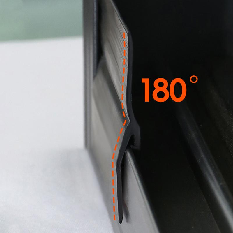 Home Window Water Blocking Bar Waterproof Rainproof Water Guide Plate TPE Sliding Window & Door Blocking Board Sealing Strip