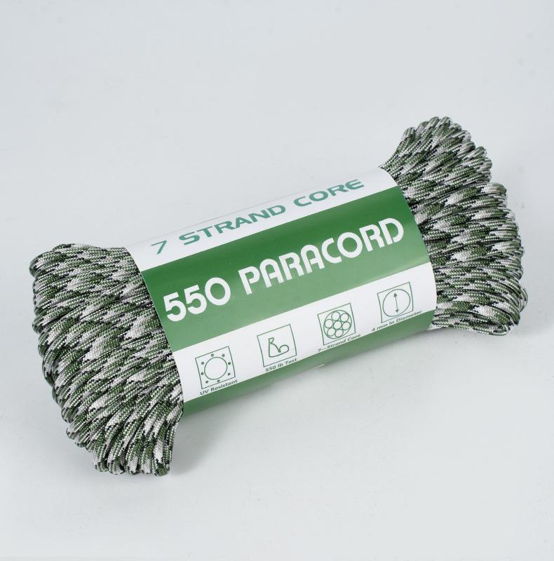 4mm 7 Strand Core 550 Polyester DIY Handmade Woven Bracelet Cord Jewelry Raw Material Keychain Phone Pendant Findings Nylon Rope