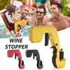 Multi-Function Champagne/Beer Gun - Wine Dispenser with Bottle Cap Ejector for Party Events (Fast & Easy Liquid Serving)
