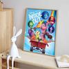 Disney 5D DIY Diamond Painting Decorations Classic Inside Out Poster Illustrations Diamond Embroidery and Rhinestone Cross Stitch Set Handmade