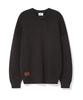 BEENTRILL Hashtag Basic Two-Tone Knit (Charcoal)