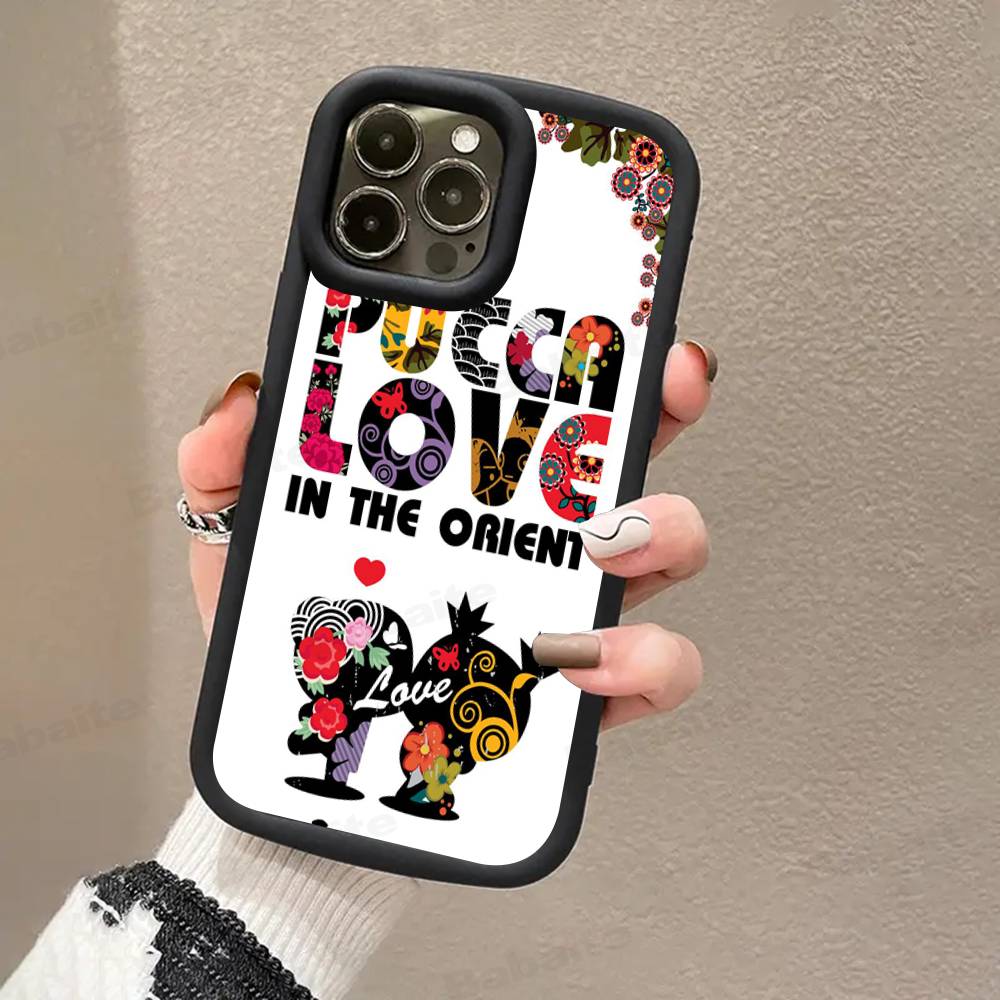 

Popular Artifact P-Pucca Phone Case For iPhone 17 16 15 14 13 Pro Max Plus 12 11 Cover iPhone 12