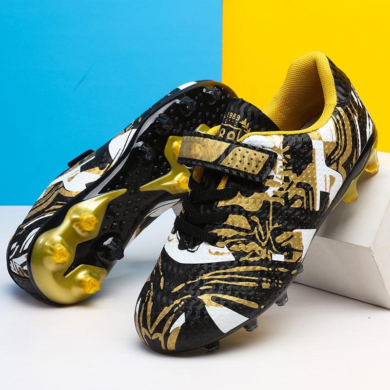 New Kid Soccer Shoes Boys TF AG Sneakers Football Boots Ultralight Professional Non-Slip Comfortable Match Sports Shoes Unisex
