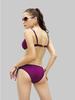 Korean Style Push-Up Underwire Bikini with Adjustable Straps and Back Buckle Swimsuit.
