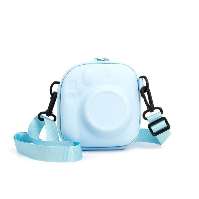 Husă Dura EVA pentru Aparat Foto Instax Mini 13 12, Geantă Protectoare Anti-Cădere cu Căptușeală Moale și Curea de Umăr pentru Călătorii