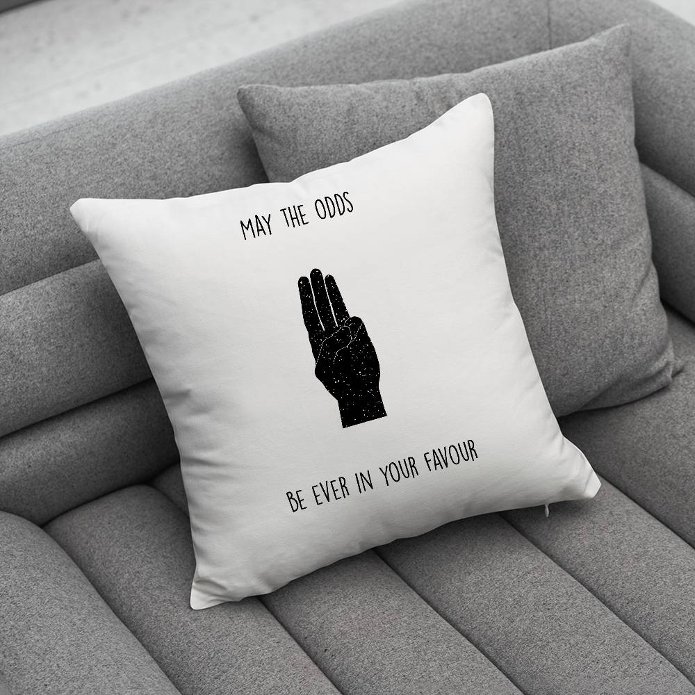 

The HHunger GGames Print Pattern Sofa Cushion Cover Pillowcase Home Party Car Bedding 30x30cm
