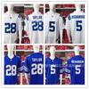 NFL Indianapolis Colts 28 Taylor Richardson Football Jersey Cotton Uniform Men Women Adult
