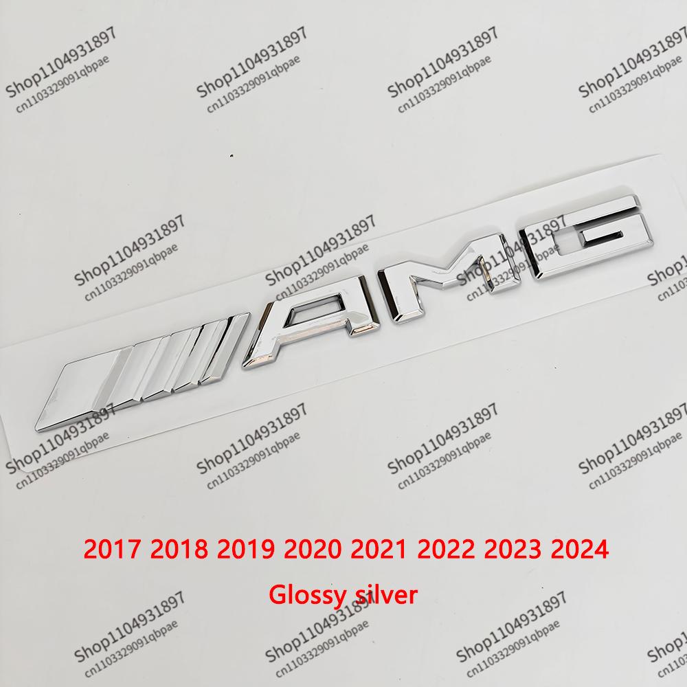 

3D ABS Black Logo AMG Emblem Letters Car Trunk Badge For Mercedes Benz W204 W205 W176 W177 W212 W213 AMG Sticker Accessories