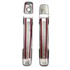 1 Pair Exterior Smart Door Handle Cover Trim Silver ABS Fit for Infiniti G37 Coupe Convertible IPL 2008 2009 2010 2011 2012 2013