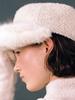 Eosseomnijeu Bellboy Cap_Fur Cream