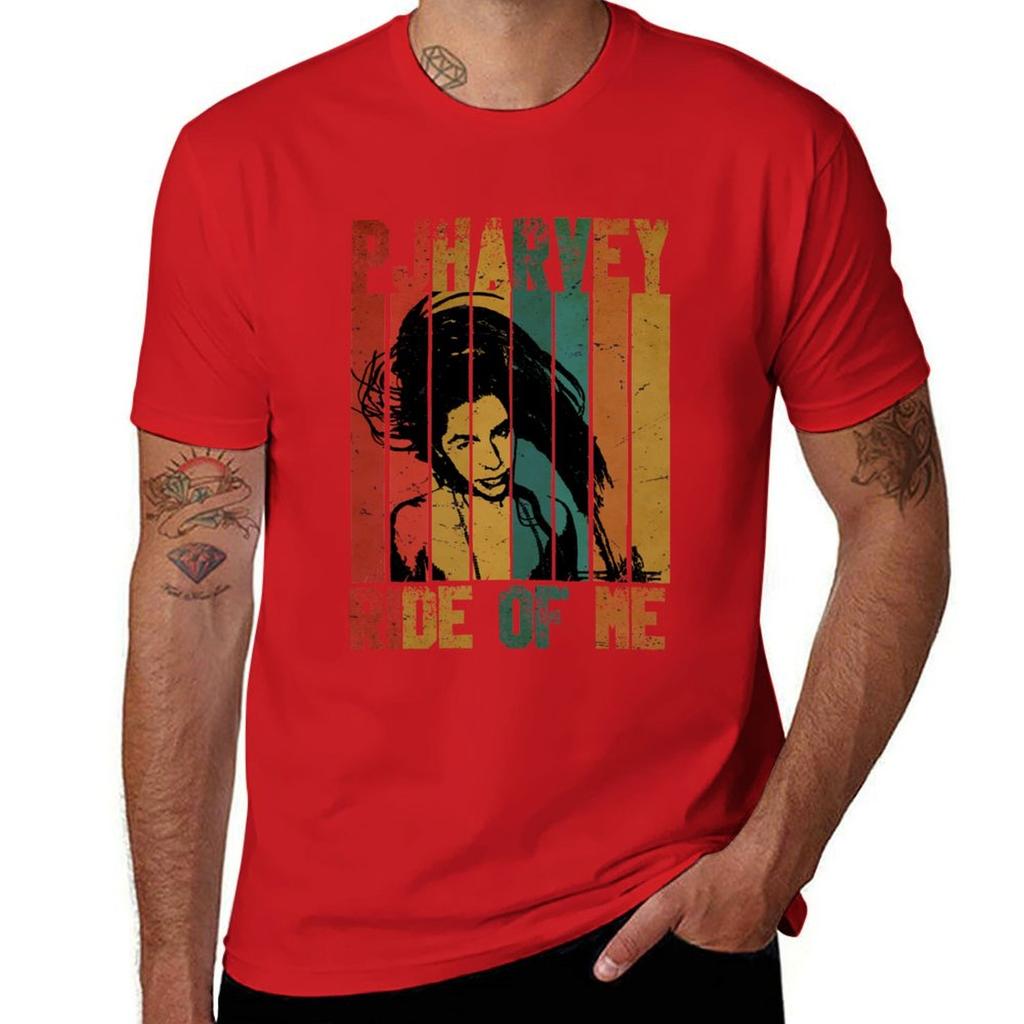 Vintage Pj-harvey - Ride of Me T-Shirt Oversized T Shirt for a Boy Blanks T Shirts for Men Pack