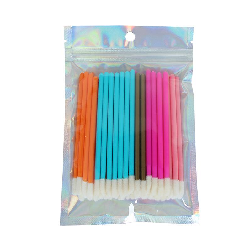 Disposable Crystal Mini Eco Friendly Portable Cosmetic Lipstick Lip Gloss Applicator Makeup Tool Exfoliator Scrub Lip Brush