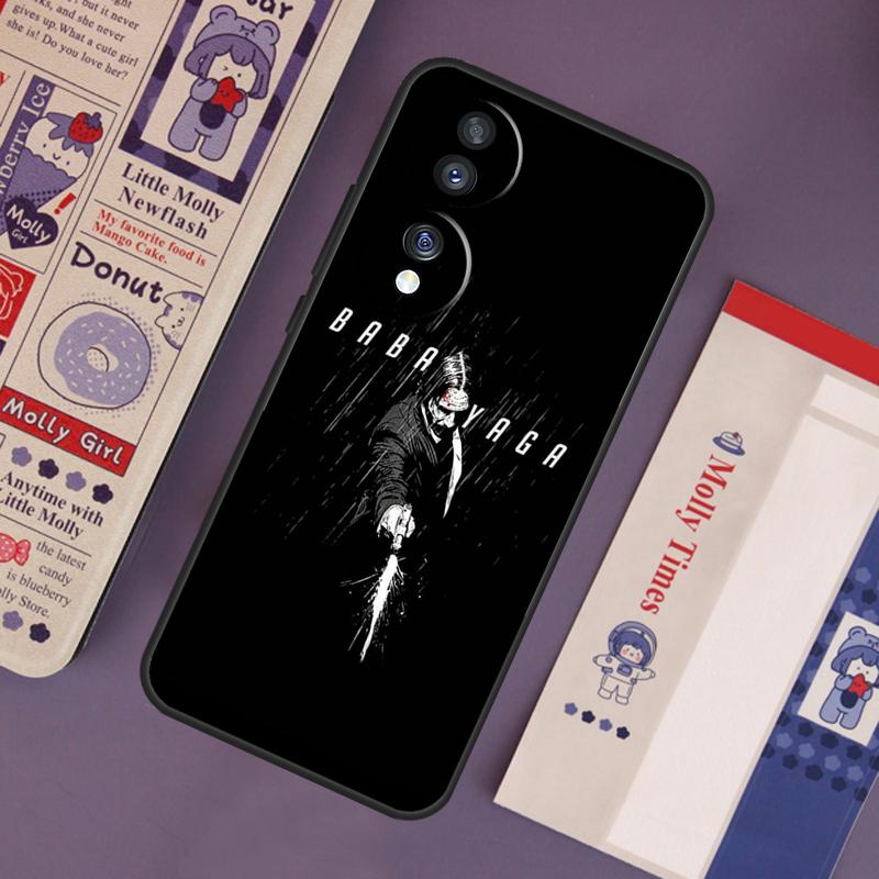John Wick Case For Honor 200 50 70 90 Lite X9b X9a X8b X8a X8 X9 X9c Honor Magic 7 Lite 6 5 Pro Cover