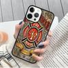 Fire Rescue Department Phone Case for iPhone 17 Air 16 15 14 12 13 PLUS 11 PRO MAX Cover Fundas Shell