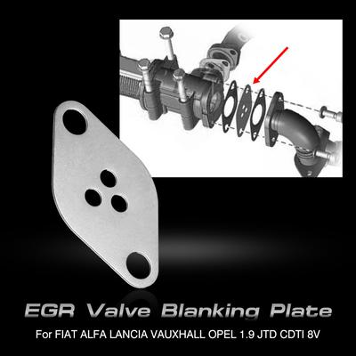 FIAT ALFA LANCIA VAUXHALL OPEL 1.9 JTD CDTI 8V için EGR Valf Körleme Plakası