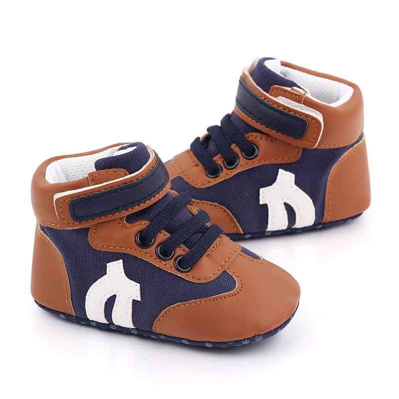 Herbst Baby Jungen Mädchen Patchwork Anti-Rutsch Schuhe Turnschuhe Kleinkind Weiche Sohlen Erste Wanderer