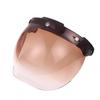 Popular Retro Motorcycle Helmet with Bubble Visor and Frame
