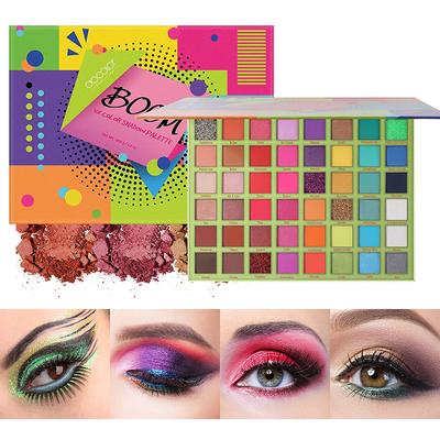 48 paleta kolorowych cieni do powiek matowy Pigment cień do powiek w proszku brokat Shimmer paleta cieni do powiek kosmetyczny zestaw do makijażu