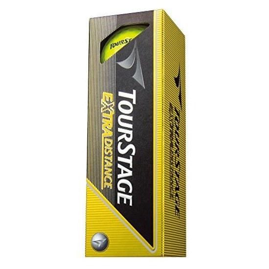 BRIDGESTONE Golf Balls TOURSTAGE Extra Distance 1 Dozen (12 Pieces) Yellow White Pearl 1-5