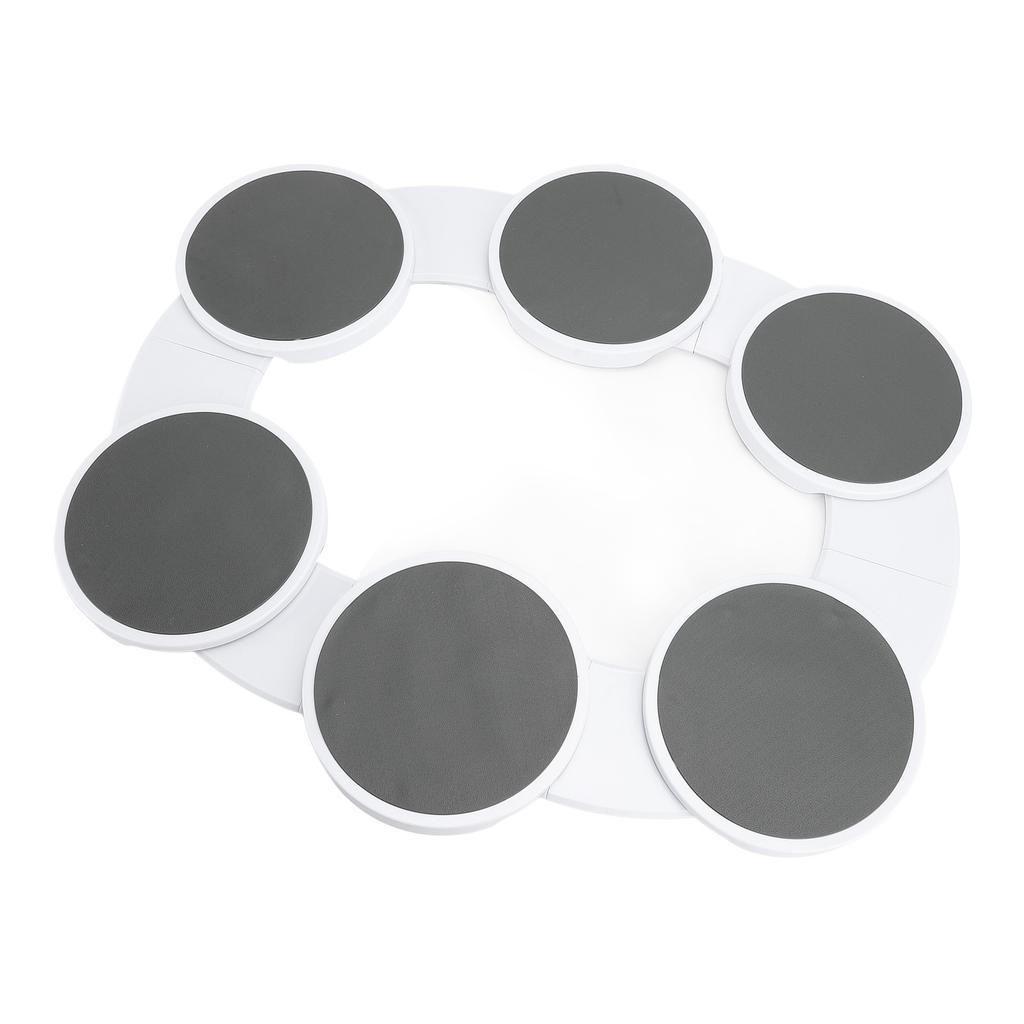 Drehbare Speisetabletts mit Schienen Tragbarer Essens-Tablett-Drehteller-Organizer für Esstisch-Zusammenkünfte