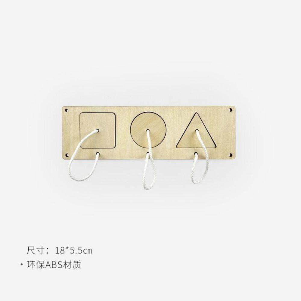 DIY Montessori Busy Board Wooden Toy Accessory animal Hourglas Alarm Clock Mirror Educational Unlock Sensory Toy Educational Toy