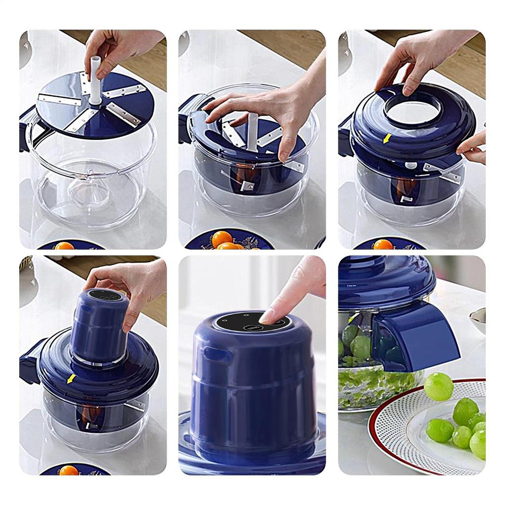 Grape Peeling Machine Automatic Machine Electric Garlic Peeler Kitchen Food Prep Equipment USB Charging For Healthy Eating