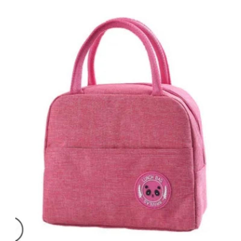 

Сумки Функциональный узор Холодильник Ланч-бокс Портативный изолированный холщовый ланч-бокс Термосумка для пикника для женщин и детей 23x13x19CM