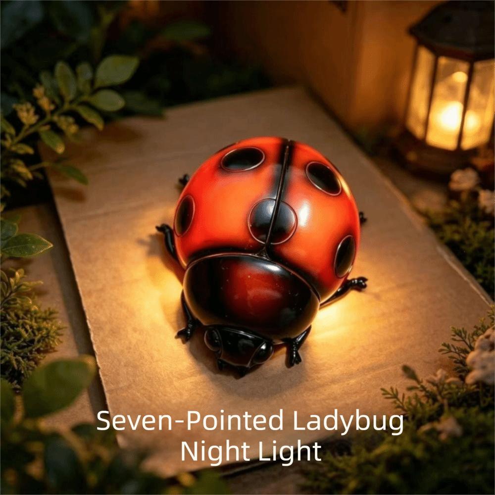 LED Glow Glowing Ladybug Night Light Modern Minimalist Style LED Night Light  Night Light