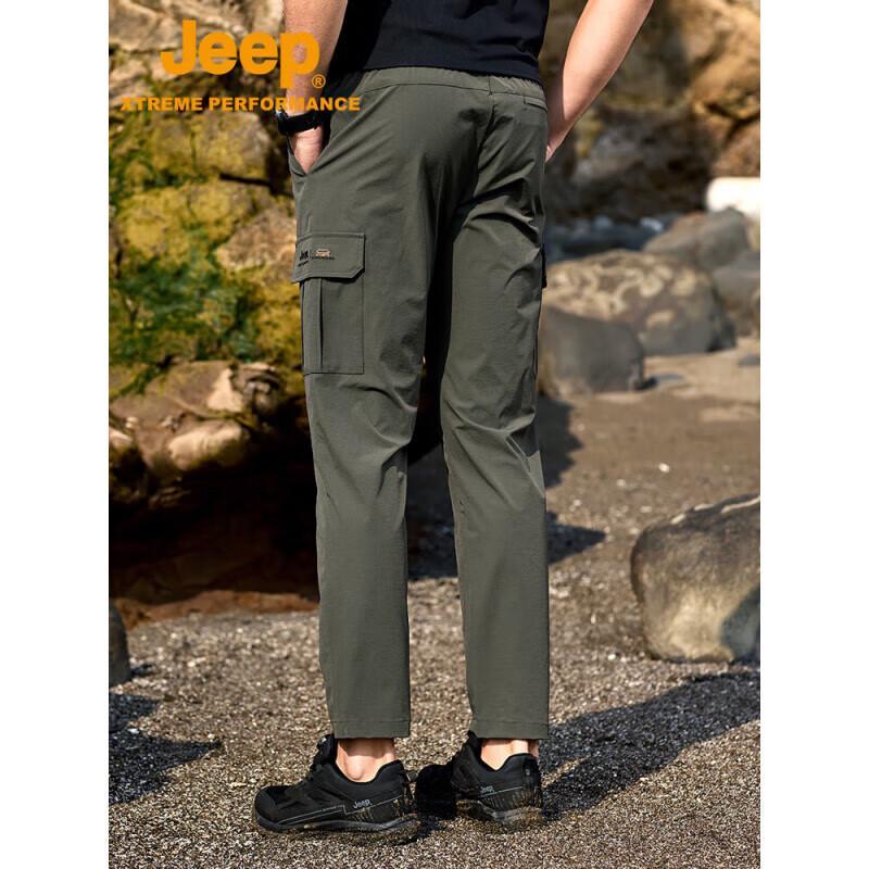 Jeep Men's 2025 Quick-Dry Hiking & Cargo Pants