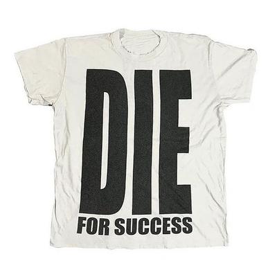 T-shirt Y2K en coton pour homme Grunge Harajuku Imprimé Lettre T-shirt Hip Hop Haut Gothique Oversize Streetwear Punk Rétro T-shirts à Manches Courtes