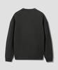 AGOD Crew Neck Oversized Cable Sweater Knit [Charcoal]