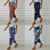 Pantaloni Casual da Donna in Lino e Cotone con Coulisse Vita Alta per la Primavera