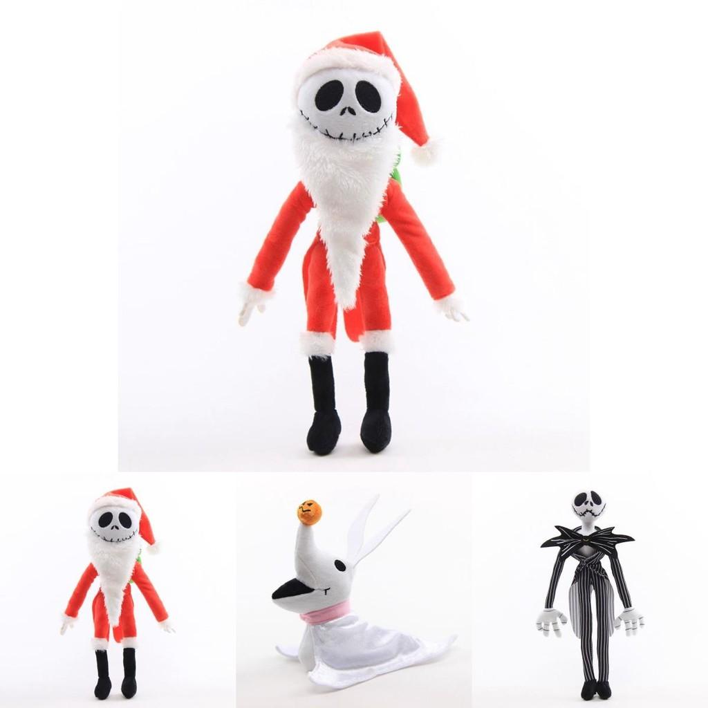Adorable Nightmare Before Christmas Jack Skellington And Santa Jack Plush Toys