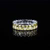 Sace Gems Classic Copper Alloy Zircon Ring Ladies Jewelry Wedding Promise Party Gift