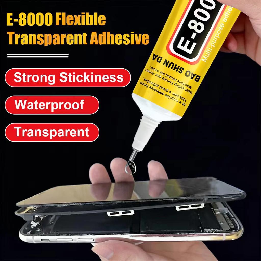 B7000/E8000 Universal Glue for Mobile Phones, Epoxy Resin Glue (Suitable for Metal, Plastic, Glass Screen Repair and Splicing) Waterproof a