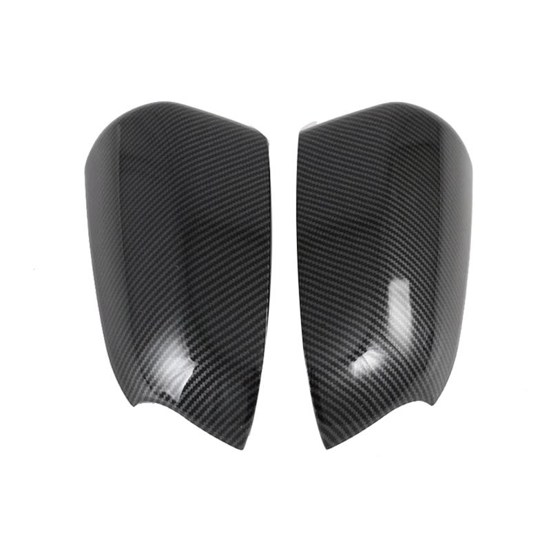 2Pcs Carbon Fiber Rear View Mirror Cover-Side Door Mirror Cover Cap For Hyundai Venue --A87Q