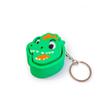 Cartoon Animals Clicker Keychain Educational Stress Relief Decompression Toy for Kids Bag Charm