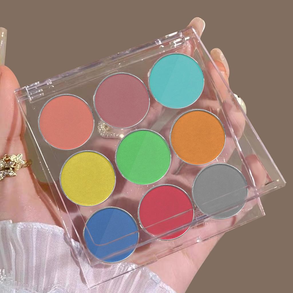 Nail Art Gradual Change Powder Solid State Magic Mirror Powder Combination Dopamine Glitter Explosive Glitter Aurora Powder Pat Powder Set