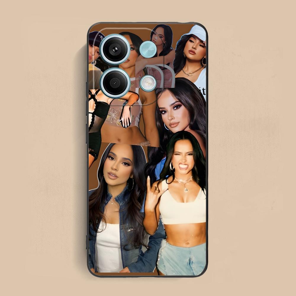 Moderne Becky G Mattes TPU-Handyhülle für Xiaomi Redmi Note 14 13 12 11 S Pro Plus 4G 5G Bunte Druckabdeckung